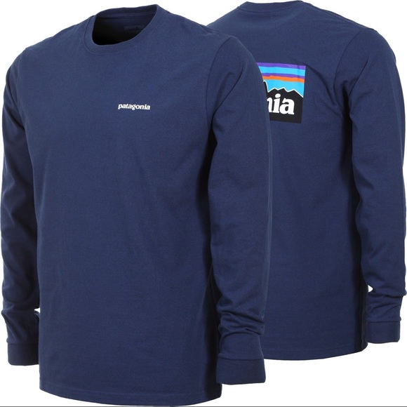 patagonia long sleeve navy